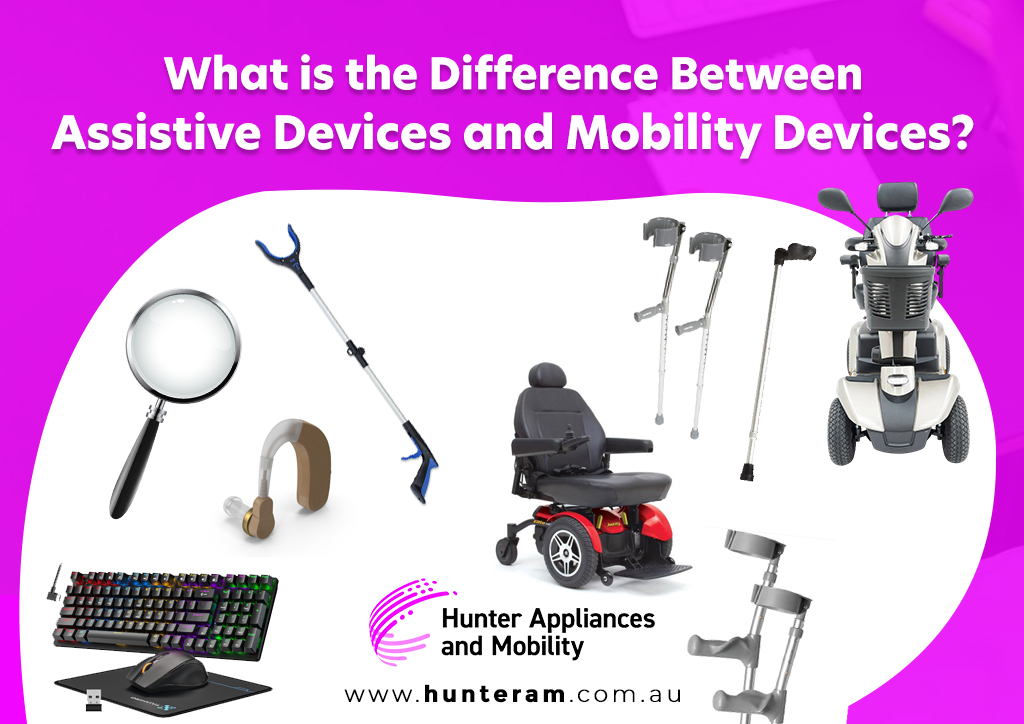 key differences between assistive devices and mobility aids