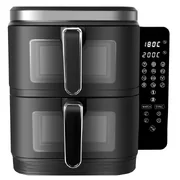 Healthy Choice 2400W 11L Dual Zone Vertical Air Fryer with Foldable Screen AFV2400