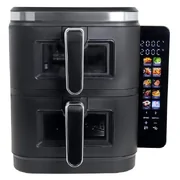 Healthy Choice 11L Dual Zone Vertical Air Fryer with Foldable Colour Screen AFVC30