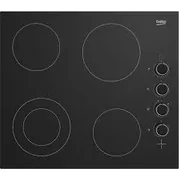Beko 60cm Vitroceramic 4 Zone Ceramic Cooktop BCT601CG