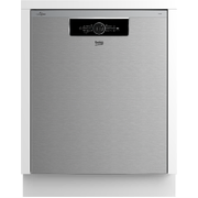Beko 60cm Built Under Dishwasher - Platinum Steel BDBU1430X