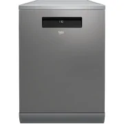 Beko 60cm Freestanding Dishwasher with Autodosing - Stainless Steel BDF1640AX