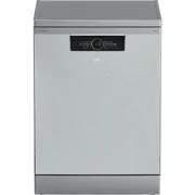 Beko 60cm Freestanding Dishwasher 16 Place - Platinum Steel BDFB1630X