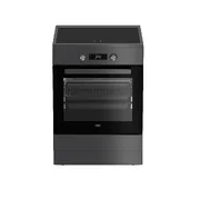 Beko 60cm Pyrolytic Induction Freestanding Cooker - Anthracite