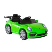 Lenoxx Porsche-inspired Design Ride-on Children's Electric Car with Parental Remote Control - Green BMT911W