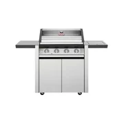 Beef Eater 1600 Series Stainless Steel 4 Burner BBQ Trolley with Side Burner  BTR1641SA