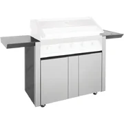 BeefEater 1600 Series Stainless Steel 5 Burner BBQ Trolley with Side Burner BTR1651SA