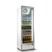 Husky 486L Single Glass Door Commercial Fridge - White C5PRO-H-WH-AU-HU