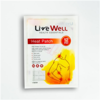 Live Well Instant Heat Patch – Single