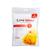 Live Well Instant Heat Patches – Pack of 10