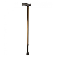 Walking Stick T Handle Bronze