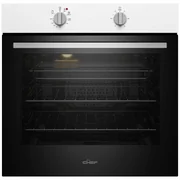 Chef 60cm Multi Function Fan Forced Electric Built-In Oven - White CVE612WB