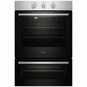 Chef 60cm Electric Built-In Fan Forced Oven with Separate Grill CVE662SB