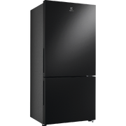 Electrolux 496L Bottom Mount Fridge Freezer Matte Charcoal Black EBE5002BE-X