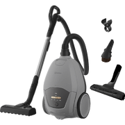 Electrolux UltraSilencer Turbo Canister Bagged Vacuum Cleaner Urban Grey EFB72123UG