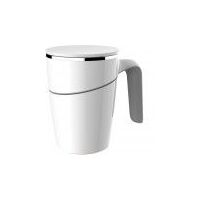 Anti-Spill Suction Mug White