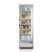Husky 364L Single Glass Door Commercial Freezer in White F5PRO-H-WH-AUHU