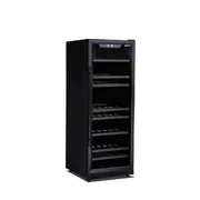 Husky Riserva 380L Dual Zone Freestanding Wine Fridge - Matt Black HUSWS128DMBZY