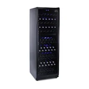 Husky Riserva 450L Dual Zone Freestanding Wine Fridge - Matt Black HUSWS168DMBZY