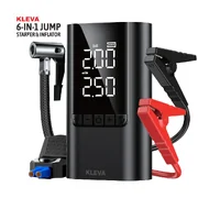Kleva 6-in-1 Car Jump Starter & Air Compressor 6000mAh Power Bank KRJUMPST-02