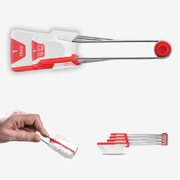 Levoons - Red + Clear Spoon Measurement