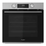 Whirlpool 60cm Multi-Function Hybrid Hydrolytic/Pyrolytic Clean Oven - Stainless Steel W4OMK58RU1XA
