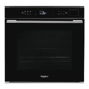 Whirlpool 60cm Multi-Function Pyrolytic Electric Oven - Black W7OSPBLAUS