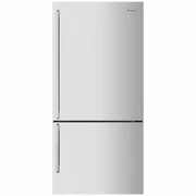 Westinghouse 496L Bottom Mount Fridge Right Hinge - Stainless Steel WBE5304SC-R
