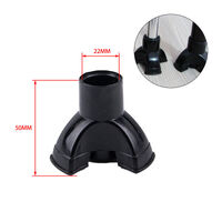 22mm Walking Stick Rubber Tip Tri 