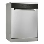 Whirlpool 60cm 5-Program Freestanding Dishwasher - Stainless Steel WFE2B19XAUS