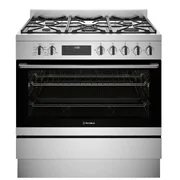 Westinghouse 90cm Dual Fuel Freestanding Cooker - Stainless Steel WFE9515SD