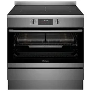 Westinghouse 90cm Electric Freestanding Oven with Induction Cooktop - Dark Stainless Steel WFE9756DD