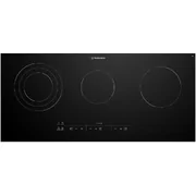 Westinghouse 90cm 3 Zone Ceramic Cooktop with Triple Zone and Hob2Hood WHC933BD