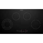 Westinghouse 90cm 4 Zone Ceramic Cooktop With Hob2Hood WHC943BE