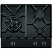 Westinghouse 60cm 3 Burner Gas Ceramic Glass Cooktop WHG639BD
