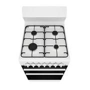 Westinghouse 54cm Freestanding Gas Oven/Stove - White WLG610WCH