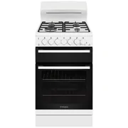 Westinghouse 54cm Freestanding Gas Oven/Stove - White WLG512WCH