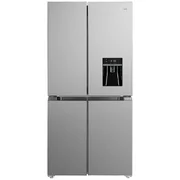 Westinghouse 492L French Quad Door Fridge with Non-Plumbed Water Dispenser - Silver WQE4960AA