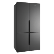 Westinghouse 564L Quad Door Fridge - Matte Charcoal Black WQE5700BD