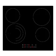 Whirlpool 60cm 4 Zone Ceramic Cooktop with Triple Zone WRT6340AUS