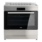 Whirlpool 90cm Induction Freestanding Oven with Air Fry Inox WS91I9SPX