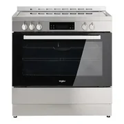 Whirlpool 90cm Ceramic Freestanding Oven with Air Fry Inox WS91V9KPX 
